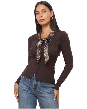 La Modeuse Gilet Gilets, Cardigans Pour Femme - Noir