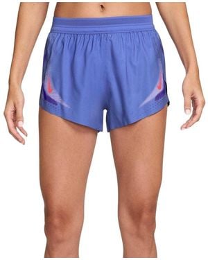 Nike Short Aeroswift - Bleu