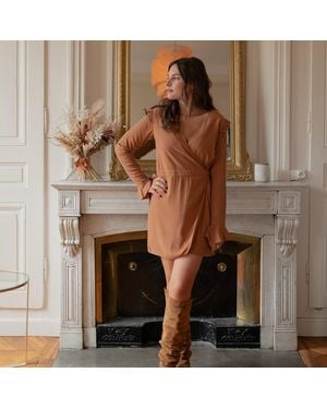 Celeste Jumpsui Noyer - Bruin