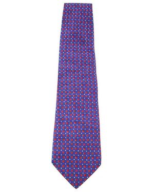 dunhill Cravates et accessoires Cravate bleue - Violet
