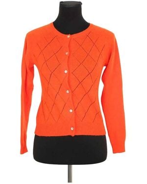 Soeur Gilet Cardigan rouge - Orange
