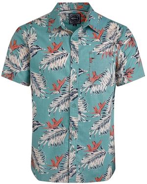 Weird Fish Chemise WF541 - Bleu