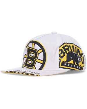 Mitchell & Ness Casquette Nhl In Your Face dck Bosbru - Blanc