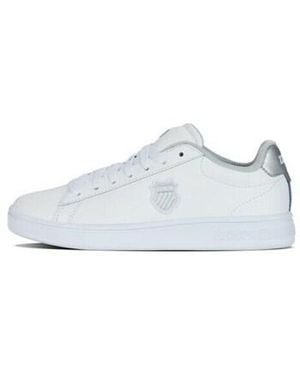 K-swiss Baskets Basses Court Shield Ii - Blanc