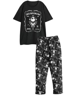 Nightmare Before Christmas Ensembles de pyjama XL NS8823 - Noir