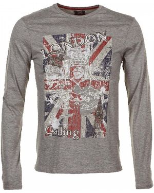 Harry Kayn T-shirt T-shirt manches longues CEGALANT - Gris