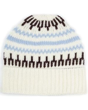 Knowledge Cotton Casquette Connaissancecotton Apparel Bonnet Laine Impression Off - Métallisé