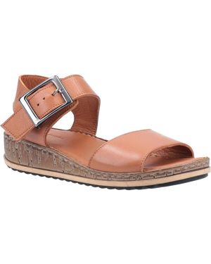 Hush Puppies Sandales Compensées Ellie - Marron