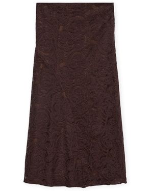 Aware Jupes longues Urshila Skirt - Chocolate Plum - Marron