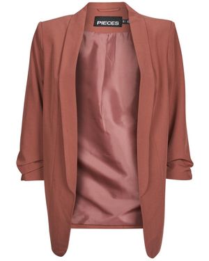 Pieces Blazer Pcbossella - Roze