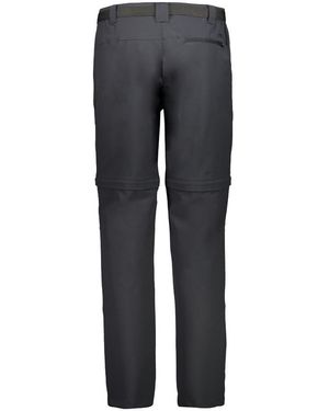 CMP Pantalons Sport Pant Zip Off Gr - Gris