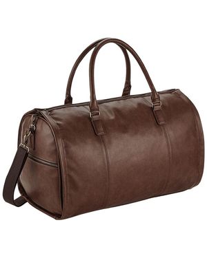 QUADRA Valise Nuhide - Marron
