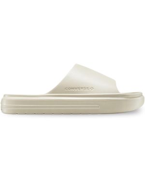 Converse Baskets Essential Slide - Blanc