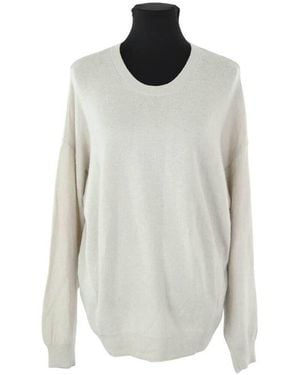 IRO Pull Pull en coton beige - Gris