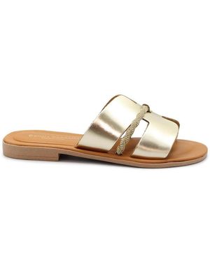 Donna Toscana Claquettes DON-E26-LIDO818-PL - Blanc