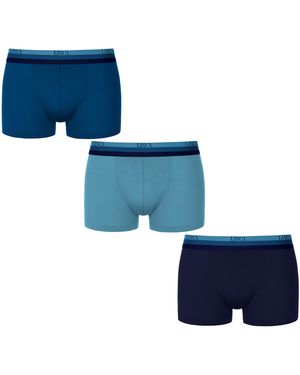 Lisca Boxers Pack x3 boxers Olympus - Bleu
