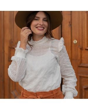 Celeste Blouse Hirondelle - Grijs