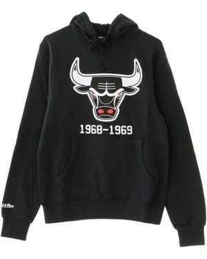 Mitchell & Ness Sweatshirts À Capuche Team Logo Hoody - Noir