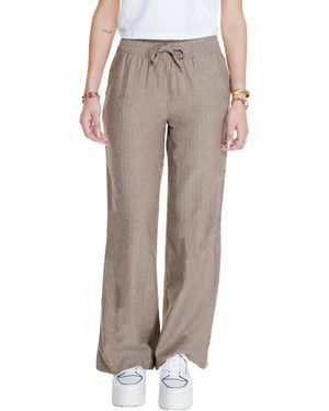 Jacqueline De Yong Harembroek Jdypaula Life Hw Wide Pant Wvn 15329718 - Grijs
