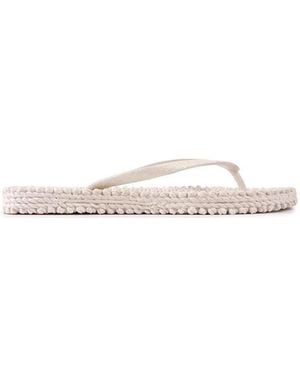 Ilse Jacobsen Tongs Cheerful 01 Des Sandales - Blanc