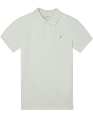 Silbon Polo Shirt Korte Mouw - Wit