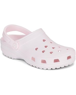 Crocs™ Sabots Classic Hearts Cut Out Clog - Rose