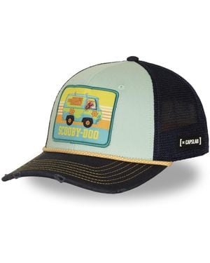 Capslab Casquette Casquette trucker Scooby-Doo - Vert