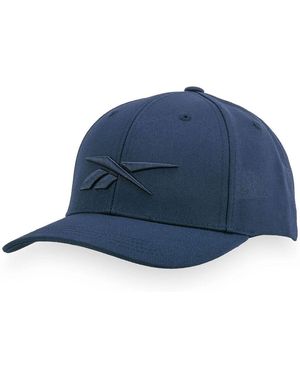 Reebok Casquette Casquette baseball en polyester avec broderie Vector Cap - Bleu