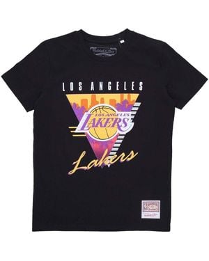 Mitchell & Ness T-shirt Final Seconds Tee - Bleu