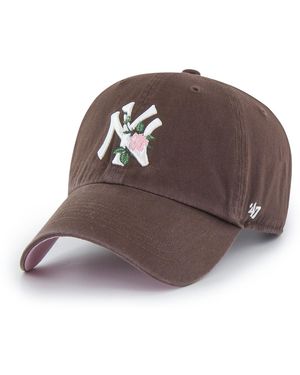 '47 Casquette 47 CAP MLB NEW YORK YANKEES THORN CLEAN UP BROWN - Marron