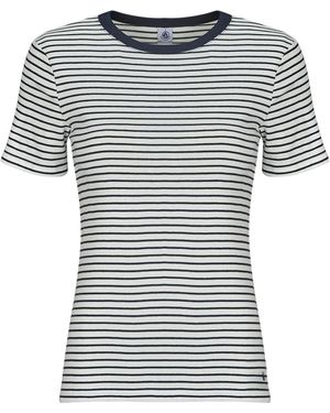 Petit Bateau T-shirt MC COL ROND - Gris