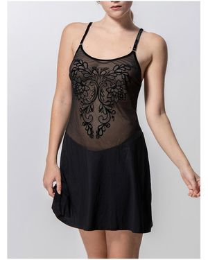 Luna Splendida Chemises de nuit Nuisette Grace noir Splendida