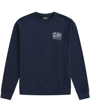 Animal Sweat-shirt MW4535 - Bleu