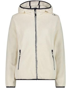 CMP Polaire WOMAN JACKET FIX HOOD - Neutre