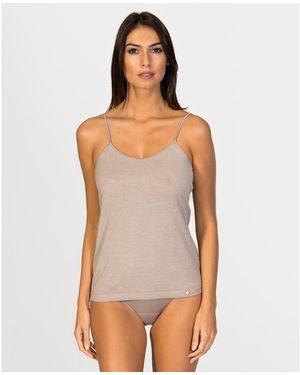 Zd - Zero Defects Maillots de corps Débardeur fil de soja - Multicolore