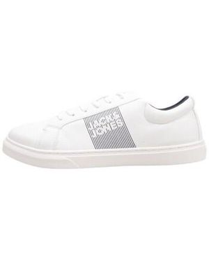 Jack & Jones Baskets basses JFWATMOS PU PRINT SNEAKER - Blanc