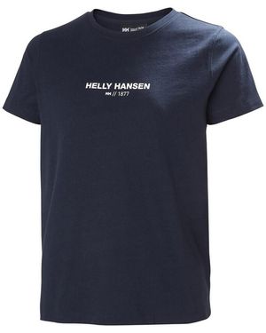 Helly Hansen T-Shirt Korte Mouw 54591597 - Blauw