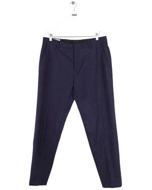 Ami Paris Pantalon Pantalon Droit - Bleu