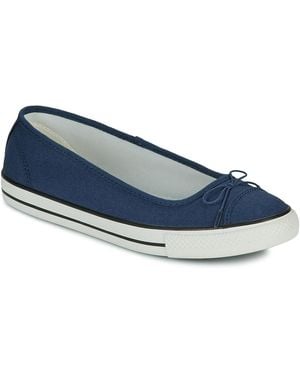 Converse Ballerines CHUCK TAYLOR ALL STAR DAINTY BALLERINA - Bleu