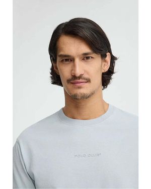 POLO CLUB Sweatshirts MINIMAL COMBO RUBBER VO - Gris