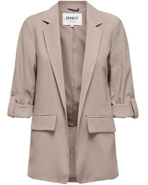 ONLY Veste ONLARIS LIFE 3/4 LOOSE BLAZER CC TLR 15310839 - Marron