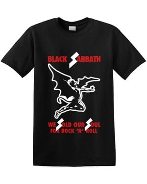 Black Sabbath T-shirt Sold Our Soul - Noir