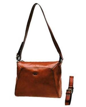 Katana Sac à main Sac À Main En Cuir De Vachette Collet K 82361 - Marron