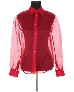 Helmut Lang Chemise Chemise rouge