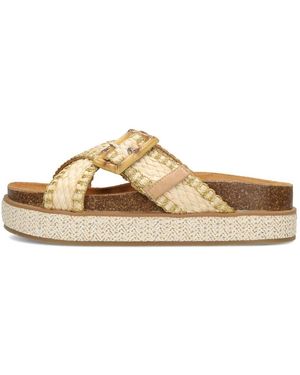 Posh By Poelman Sandalen Elsa Sandalen - Metallic