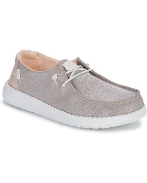 HEYDUDE Scarpe Wendy Metallic Sparkle - Grigio