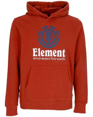 Element Sweatshirts À Capuche Vertical Hoodie Picante - Rouge