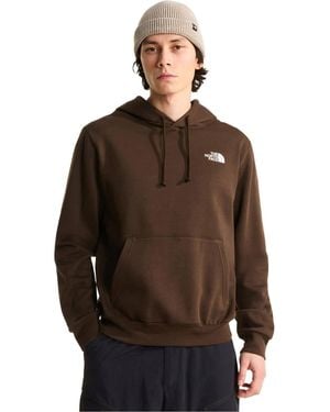 The North Face Sweatshirts à capuche M EVOLUTION BOX NSE REGULAR HOODIE - Marron
