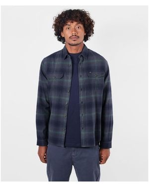 Oxbow Chemise Chemise Manches Longues Cliff - Bleu
