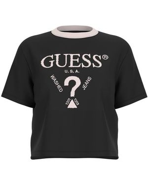 Guess T-shirt V5GI18 I3Z14 - Noir